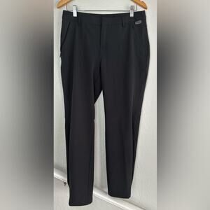 EMS Black Athletic Hiking Pants Convertible Hem Size 8 Short Cargo Gorpcore